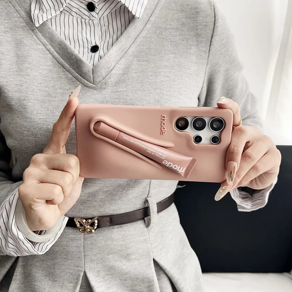 Lipstick Silicone Case