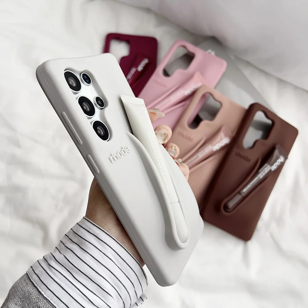 Lipstick Silicone Case